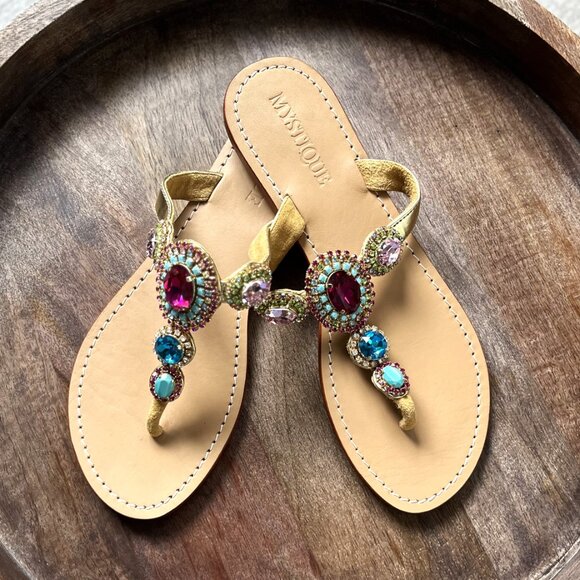 Mystique Ibiza Sandals Multi - NEW - Picture 8 of 9